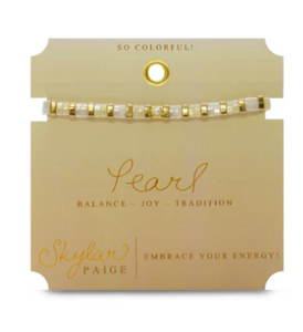 Pearl Tila Bracelet