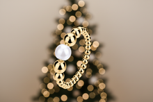 Load image into Gallery viewer, Perfect Stainless Steel Gold Beaded Pearl Ring by Brosway
