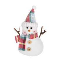 Load image into Gallery viewer, Stuffed Snowmen Ornaments
