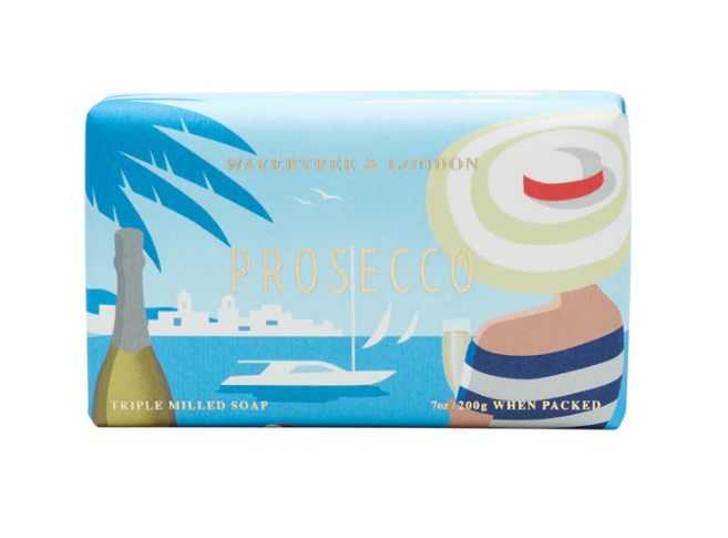 Prosecco Scented Organic Shea Butter Bar Soap
