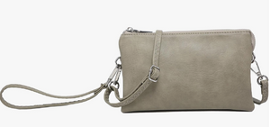 Riley Vegan Crossbody in Limestone