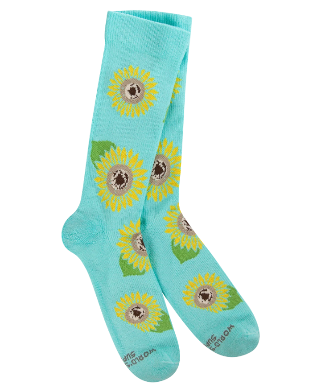 Riviera Sunflower Sensitive Support Socks