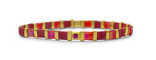 Load image into Gallery viewer, Ruby Tila Bracelet
