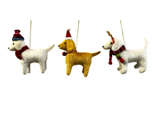 Load image into Gallery viewer, Santa Paws - Dressed Up Dog Ornaments
