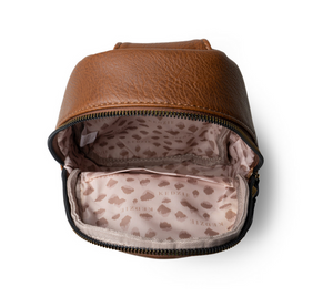 Vegan Leather Chestnut Sunset Sling