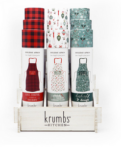 Krumbs Kitchen Farmhouse Christmas Aprons