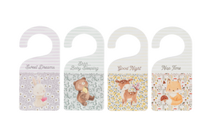 Animal Friends Nursery Door Hangers