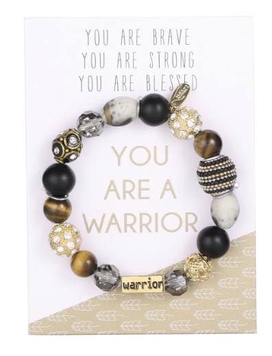 Alexa's Angels You are a Warrior Bracelet