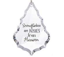 Load image into Gallery viewer, Kisses from Heaven Snowflake Ornaments
