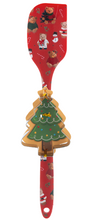 Load image into Gallery viewer, Spatula and Cookie Cutter Set, Tree or Teddy Bear
