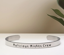 Load image into Gallery viewer, Malicious Women Co. Silver Bracelet

