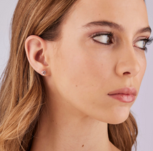 Load image into Gallery viewer, Sterling Silver Pink Heart Brosway Single Earring
