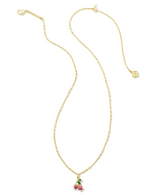 Load image into Gallery viewer, Kendra Scott Cherry Necklace Berry Opal in Gold or Silver
