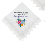 Load image into Gallery viewer, Memorial Handkerchiefs - Assorted styles
