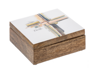 Watercolor Message Keepsake Box