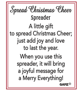 Spread Cheer Christmas Spreaders