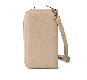 Kedzie Eclipse Smartphone Crossbody in Cream