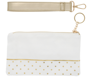 Bride Canvas Wristlet