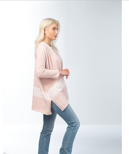 Soft Cardigan in Pink or Oatmeal