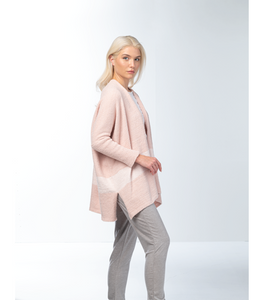 Soft Cardigan in Pink or Oatmeal