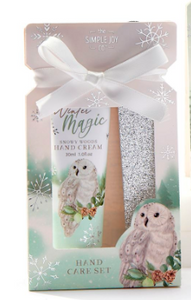 Scented Hand Cream & Nail File Gift Set, Set of 2