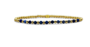 Lapis Stacking Bracelets