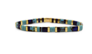 Lapis Stacking Bracelets