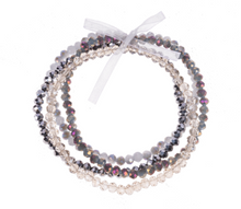 Load image into Gallery viewer, Faceted Beaded Stretch Bracelet Set
