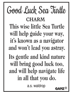 Good Luck Sea Turtle Charms