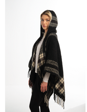 Load image into Gallery viewer, Vineyard Hooded Wrap / Shawl
