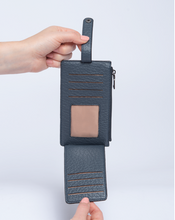 Load image into Gallery viewer, Mini Wallet in Slate Blue

