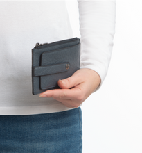 Load image into Gallery viewer, Mini Wallet in Slate Blue
