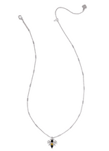 Load image into Gallery viewer, Kendra Scott Bee Short Pendant Necklace Black Yellow Mix
