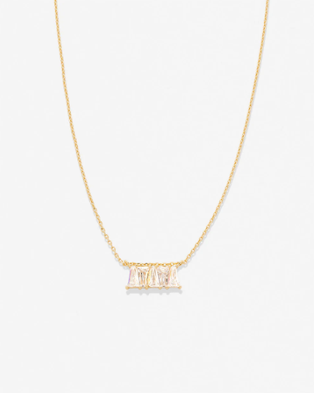 Bryan Anthonys Mom Baguette Pendant Necklace