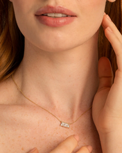 Load image into Gallery viewer, Bryan Anthonys Mom Baguette Pendant Necklace

