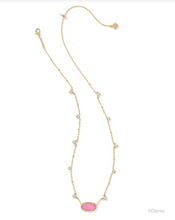 Load image into Gallery viewer, Kendra Scott Mickey Mouse Elisa in Gold Hot Pink Drusy
