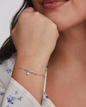Load image into Gallery viewer, Kendra Scott Mama Crystal Delicate Chain Bracelet Gold or Silver
