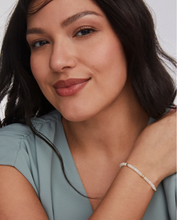 Load image into Gallery viewer, Kendra Scott Deliah Delicate Chain Bracelet Gold Ivory Mother of Pearl
