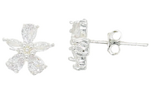 Load image into Gallery viewer, Happy Birthday 10mm Silver-Plated Cubic Zirconia
