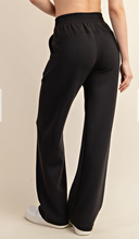 Load image into Gallery viewer, Modal Scuba Straight Pant Black
