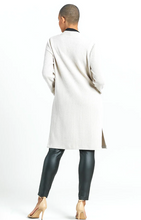 Load image into Gallery viewer, SALE - Sand Ribbed Cardigan with Pockets by Clara Sunwoo
