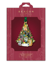 Load image into Gallery viewer, Cat Christmas Tree Ornament
