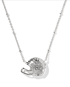 Kendra Scott Football Helmet Mother of Pearl Necklace