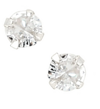 Load image into Gallery viewer, Sweet Sixteen Earrings with Sterling Silver and Cubic Zirconia
