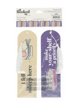 Load image into Gallery viewer, All Booked Up Bookmarks - Set of 4
