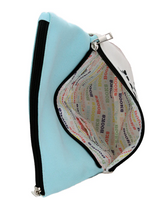Load image into Gallery viewer, Book Lover / Tablet Sleeve with Wristlet or Crossbody Strap

