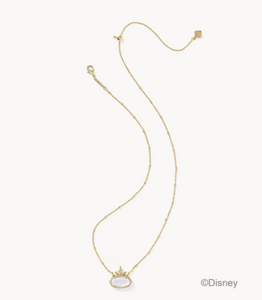 Kendra Scott Disney Princess Elisa Necklace Gold Ivory Mother of Pearl