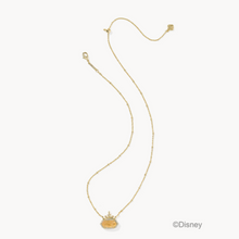 Load image into Gallery viewer, Kendra Scott Disney Princess Elisa Necklace in Gold Orange Citrine
