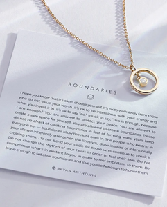 Bryan Anthonys Boundaries Necklace Gold