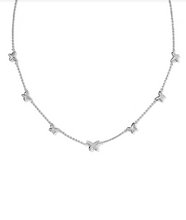 Load image into Gallery viewer, Kendra Scott Lilia Butterfly Strand Necklace in Pink Enamel
